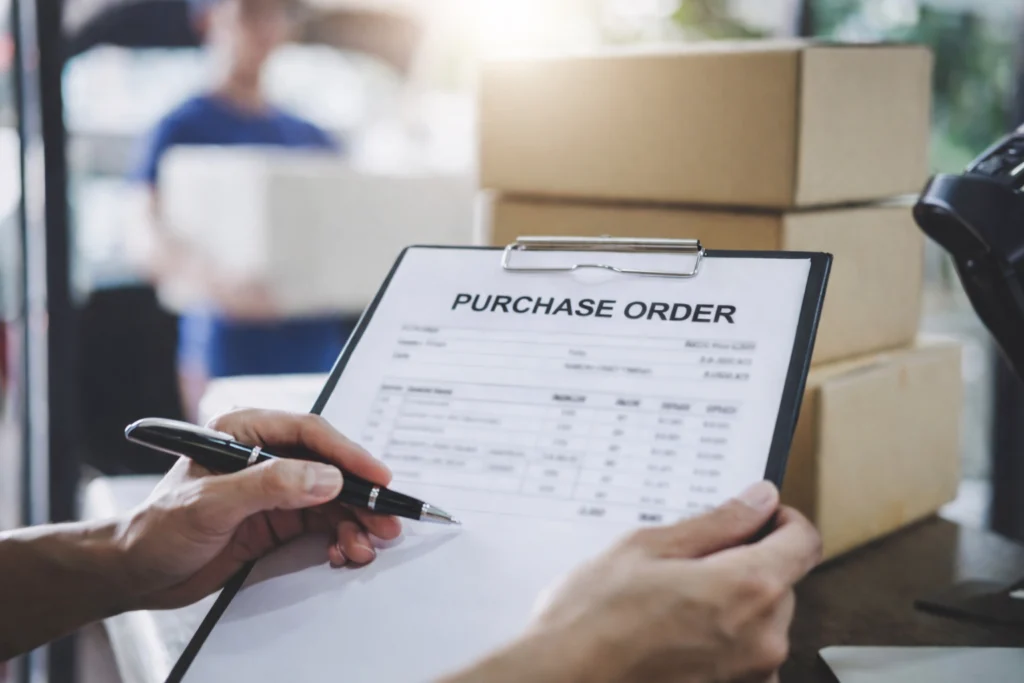 1 second po financing
