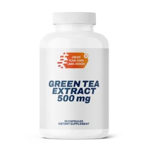 Green Tea Extract 500 MG (STD. POLY/CAT/EGCG/CAFF)