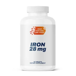 Iron 28mg (Gluconate)